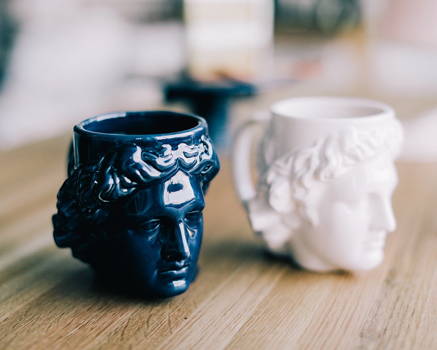 Кружка белая керамическая Hestia DOIY ДИЗАЙНЕРСКИЕ 00-3871472 Белый  - Вид №4