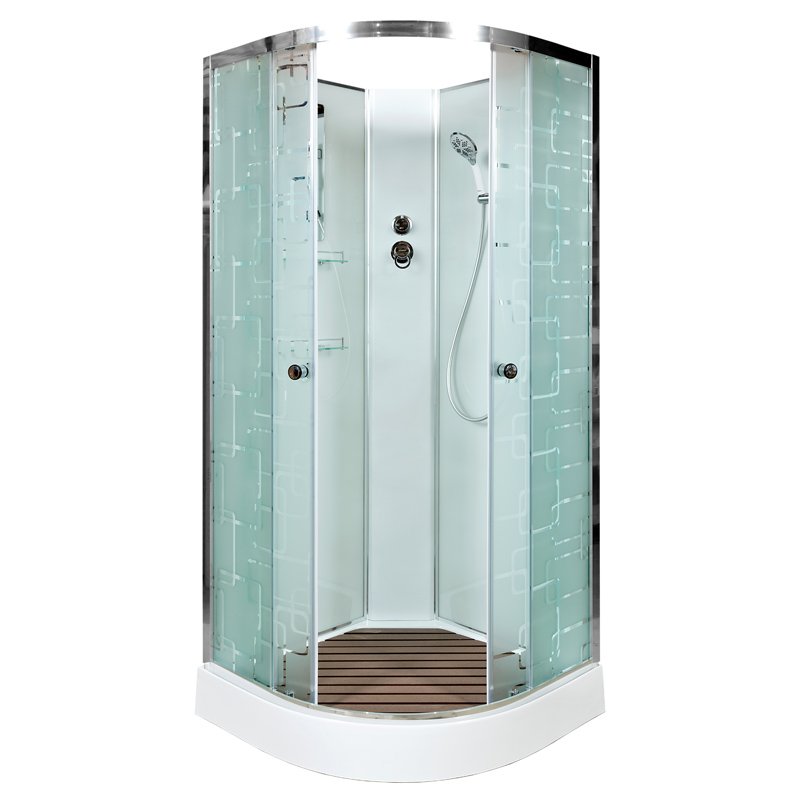 ЕМ4511 R N (без крыши) Душевая кабина DETO Серия EM ЕМ1510 N (без крыши) - Вид №29