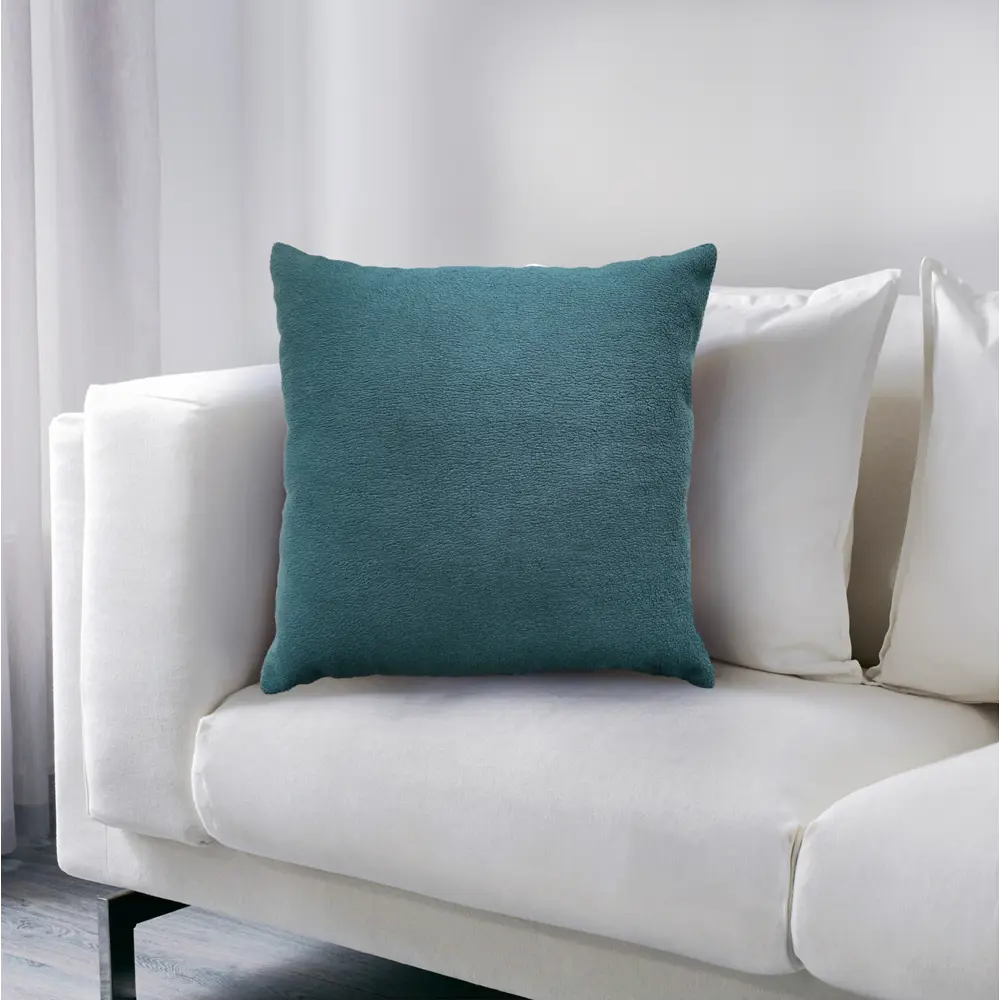 SEASONS Подушка Murmansk бирюзовая 40×40 см для уюта в интерьере 89340385 STLM-1324623 - Вид №3