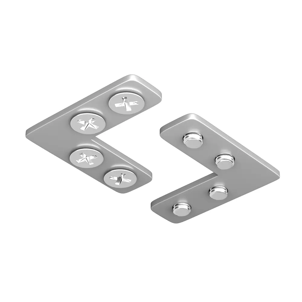 Крепежные и соединительные элементы Voltega VGL034CL-SC-42S для шинопровода встраиваемого магнитного цвет серый STLM-2126512