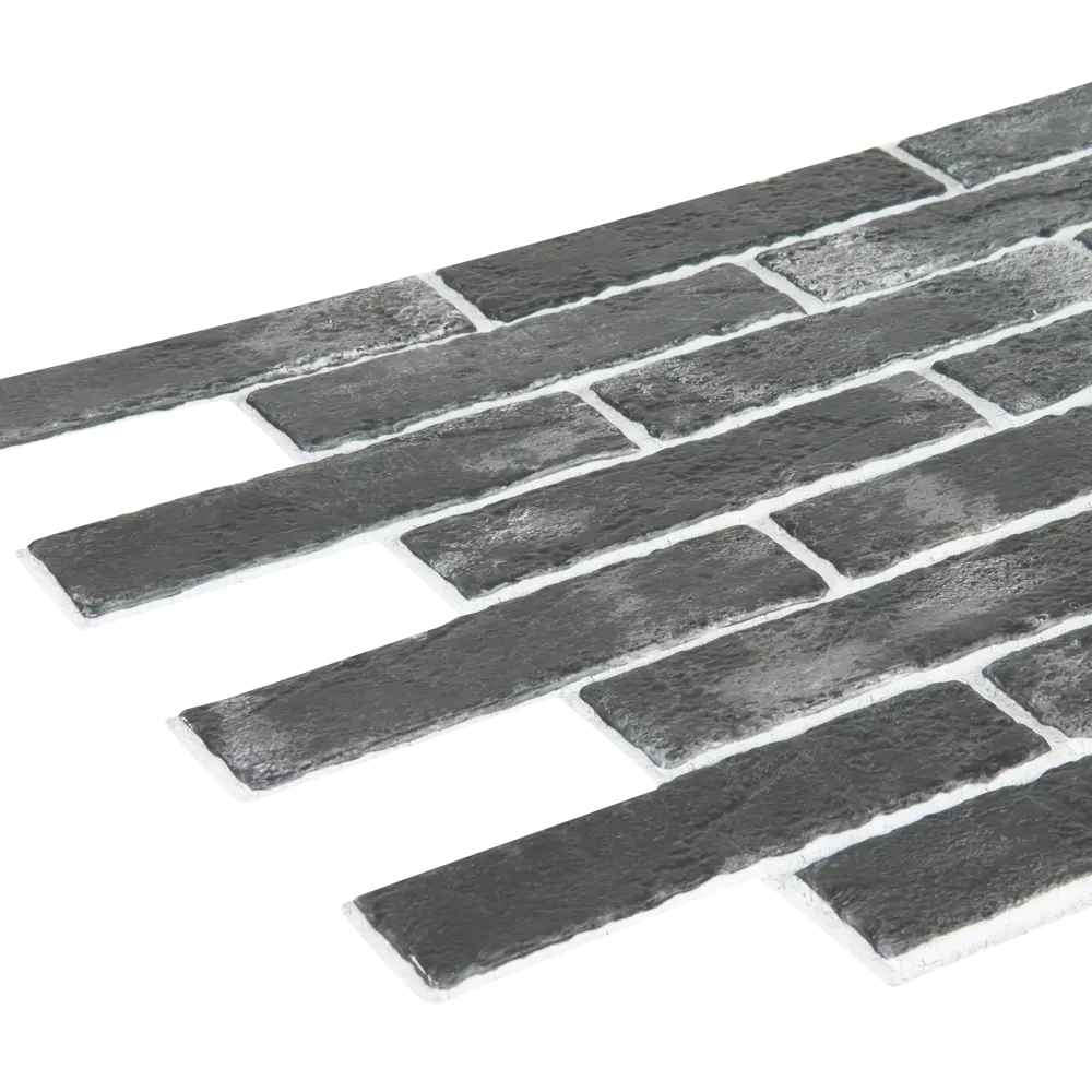 Santreyd Шерл - Панель ПВХ с текстурой кирпича черного цвета 88264636 STLM-0077089 - Вид №2