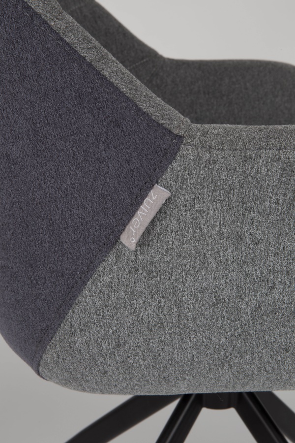 Кресло Doulton серое Zuiver 1200112 - Вид №14