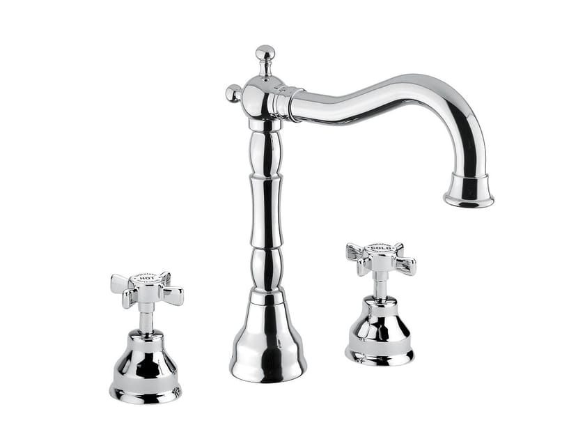 Смеситель для раковины из хромированной латуни Bugnatese PRINCETON ARCH-00120672