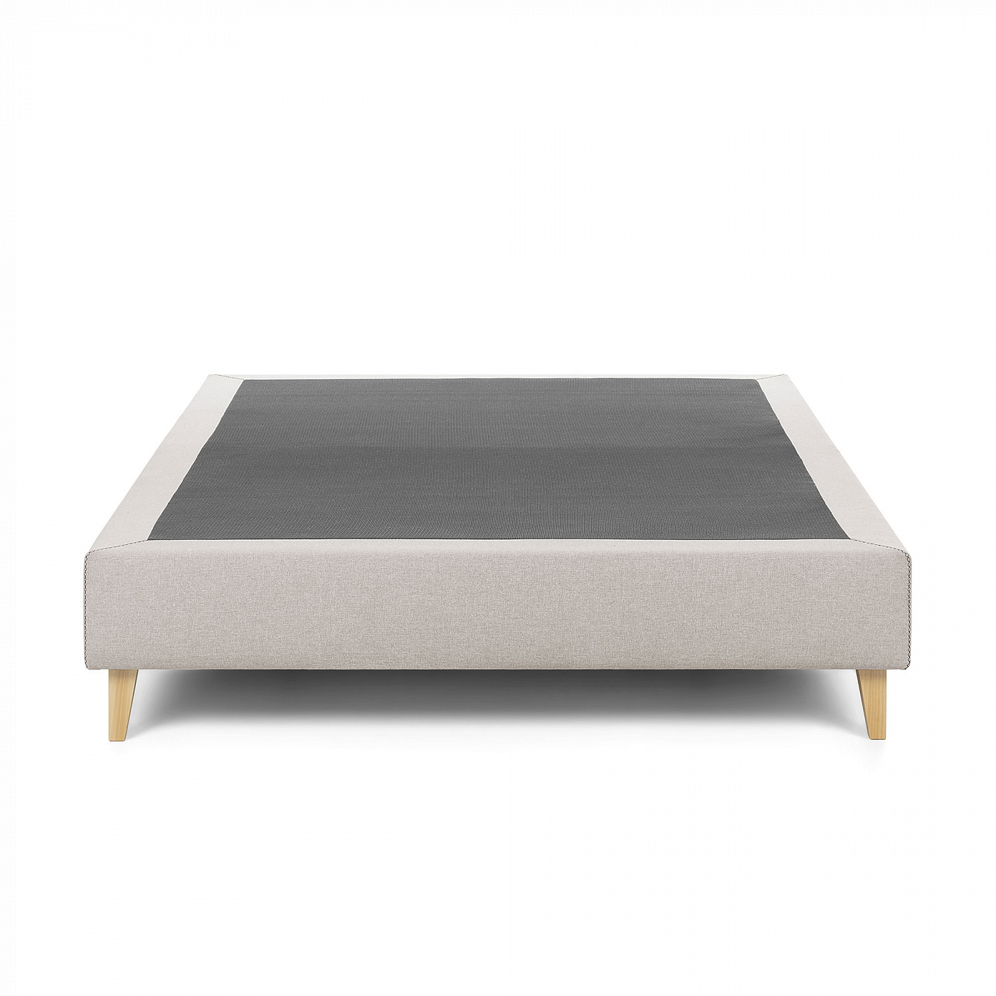 062780 Кровать 150x190 бежевая La Forma Nikos - Вид №2