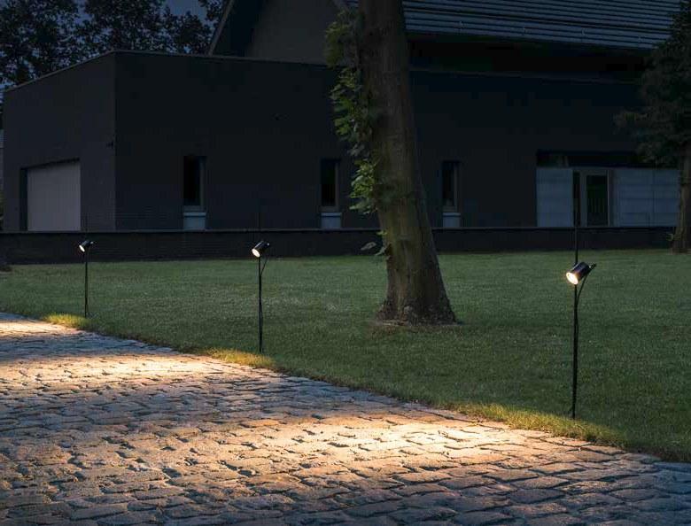 BEL-LIGHTING Регулируемый светодиодный металлический проектор для улицы  7001. gu  - Вид №3