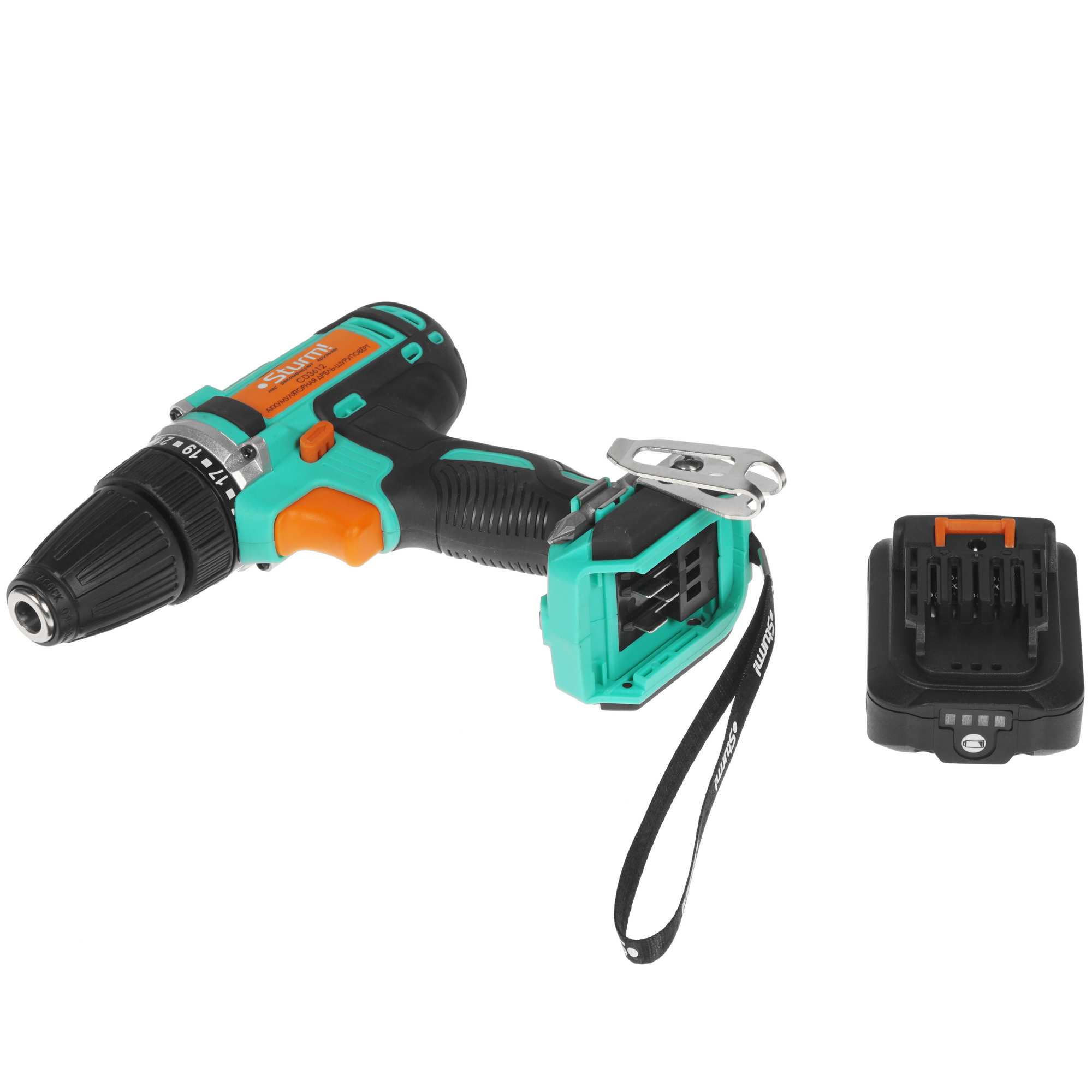 Дрель-шуруповерт Sturm! CD3612 5308972 STDN-0124700 - Вид №4