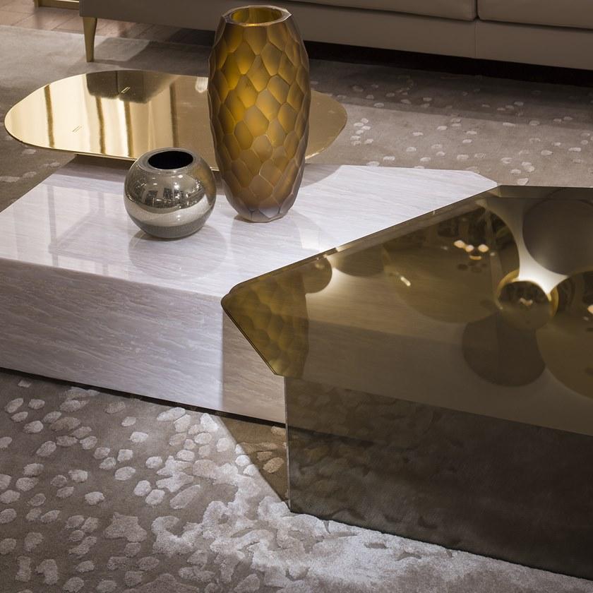 Paolo Castelli Низкий стол из розового мрамора sun-id-1472827 - Вид №4