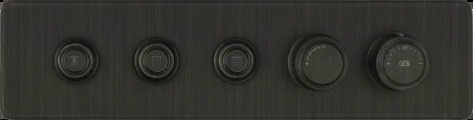 Смеситель для душа 65224 187 Gessi Hi-fi СОСТАРЕННАЯ БРОНЗА