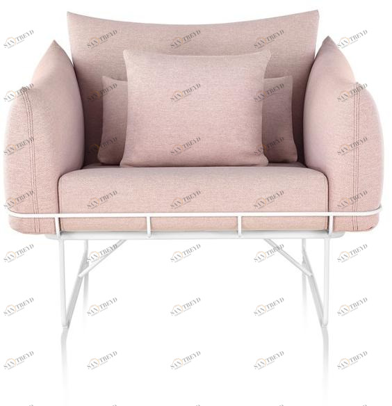 Herman Miller Кресло из ткани с подлокотниками Wireframe sun-id-1451816