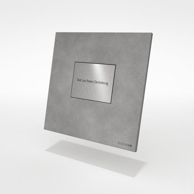 CO33 Декоративное бетонное панно с посвящением sun-id-1465680 - Вид №3