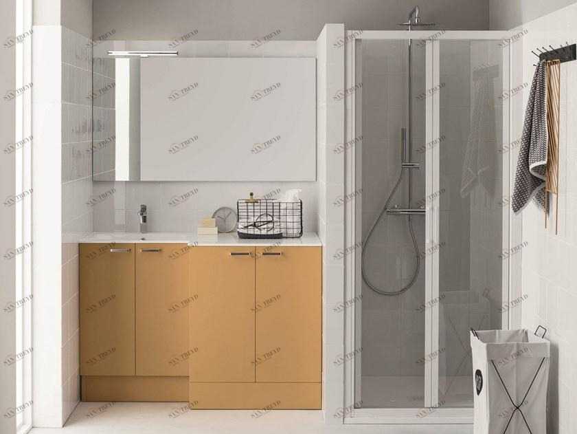 ARBLU Постирочный шкаф с распашными дверцами для стиральной машины sun-id-1459037