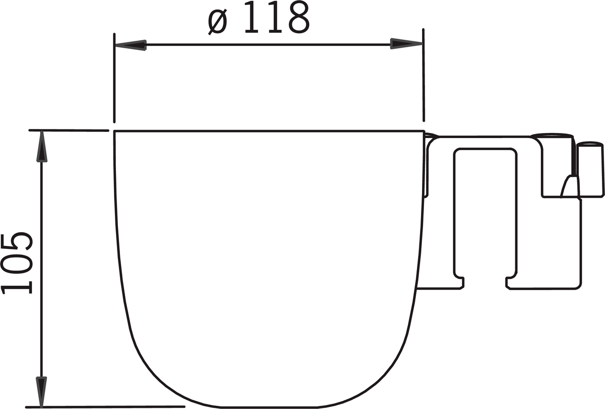 Oras 253060 Мыльница 253060 Natura Прозрачный  - Вид №1