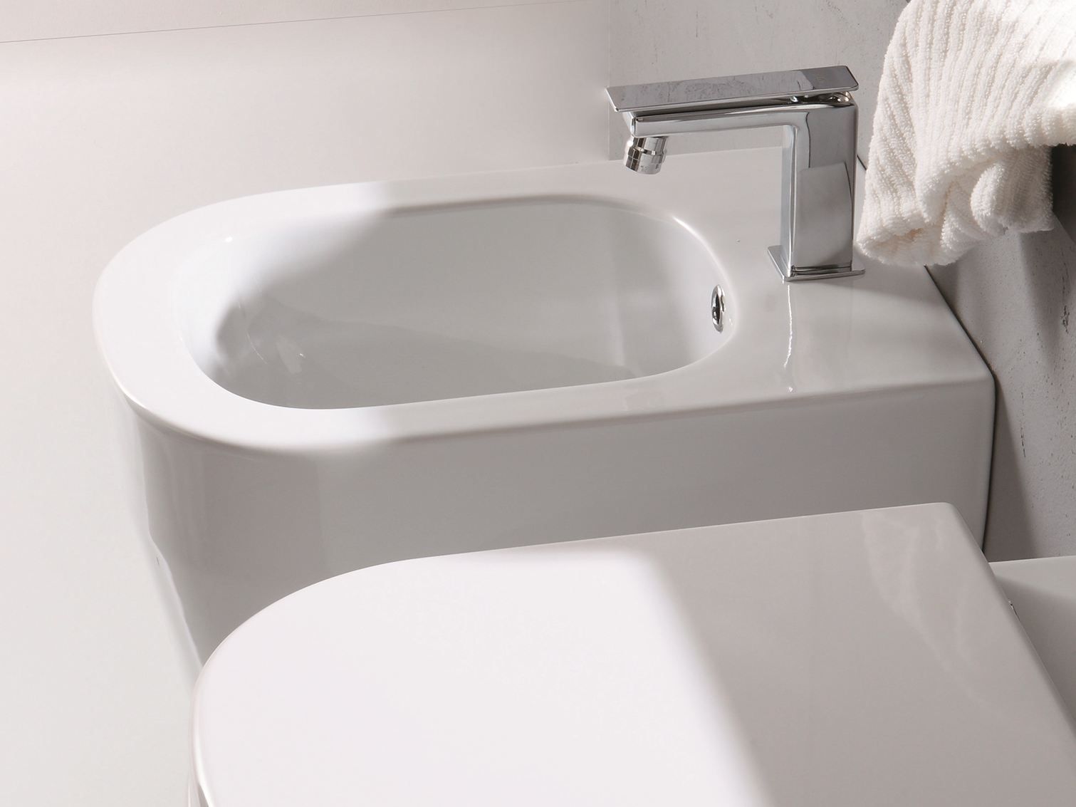 Подвесное биде из стекла с переливом Olympia Ceramica все evo ARCH-00022572 - Вид №4