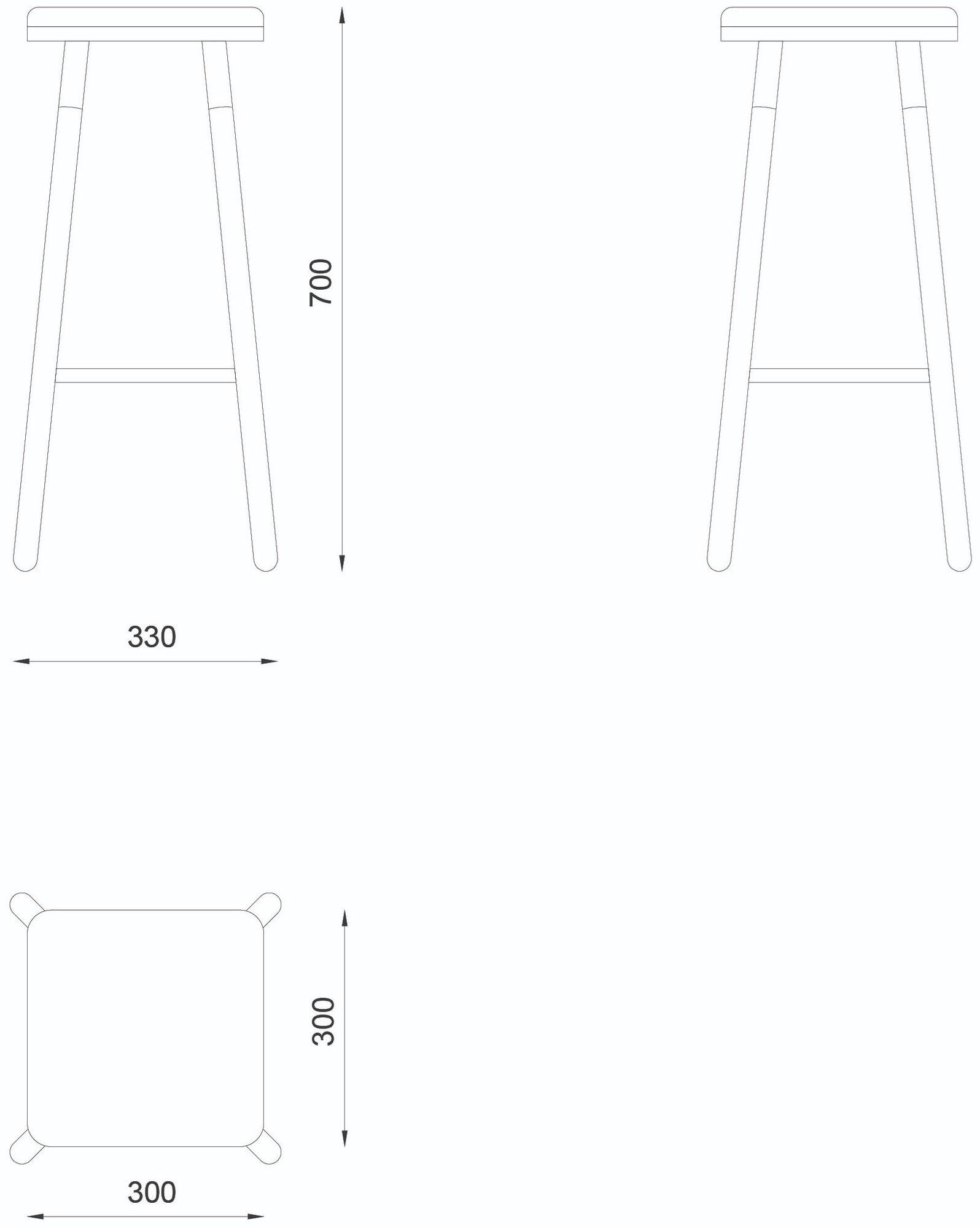 Askia Высокий табурет со встроенной подушкой Marco sun-id-1454597 - Вид №12