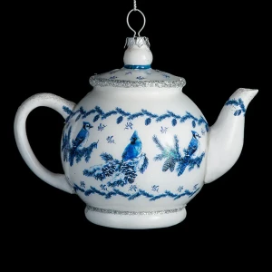 91471198 Елочная игрушка Чайничек Erichkrause decor 56529 45 см х 39 см разноцветный STLM-1367106
