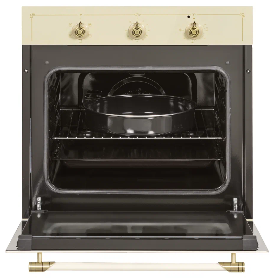 9057803 Электрический духовой шкаф Delvento V6EO16100 бежевый STDN-0071650 - Вид №1