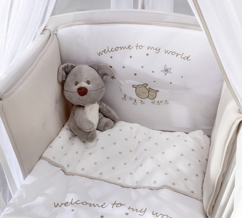 Колыбель белая 45х90 см Star BED CILEK NATURA BABY 00-3832280 Белый Santreyd  - Вид №3