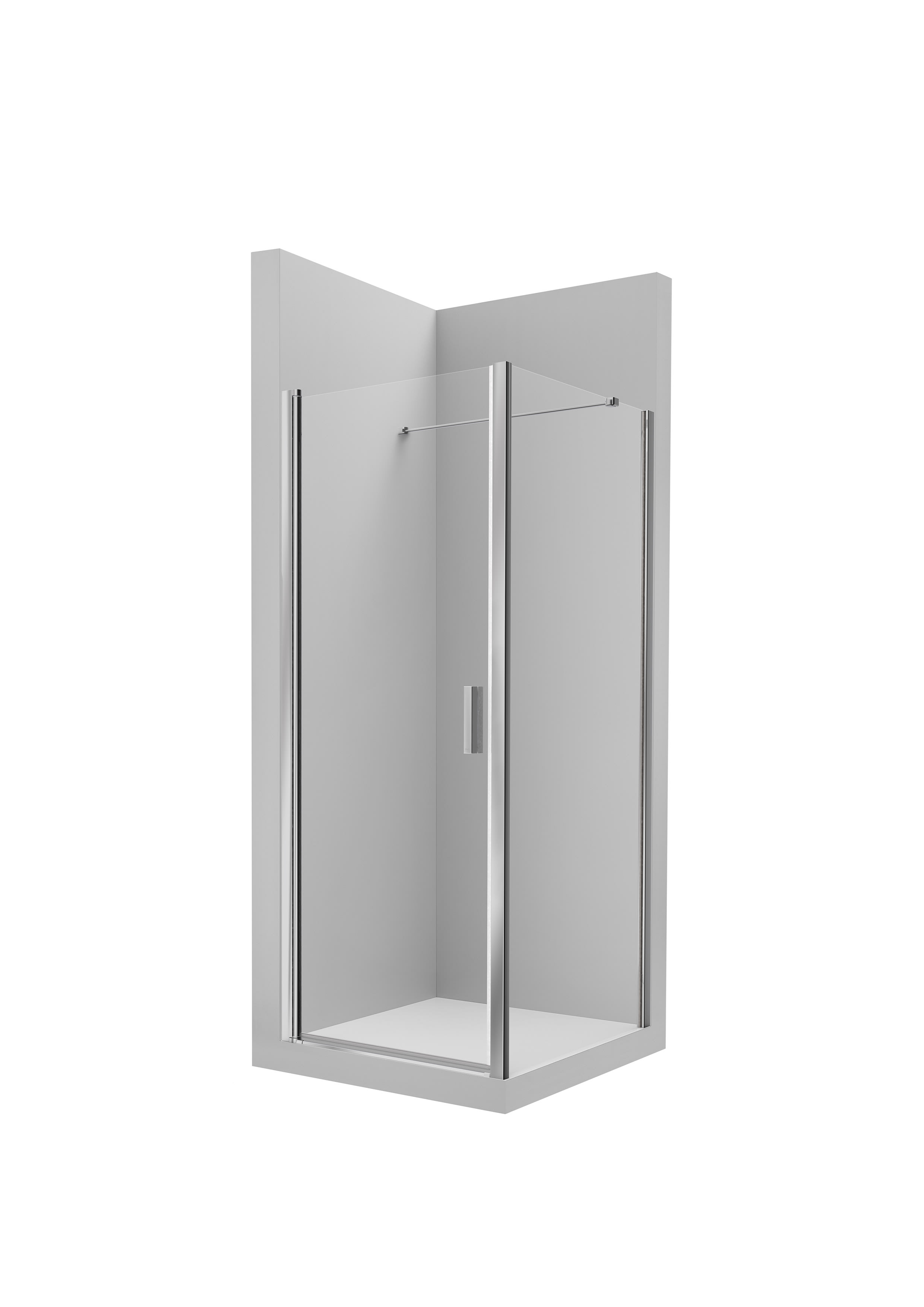 AM16710012M PE - Душевая панель с 1 откидной створкой ROCA Ura  - Вид №1