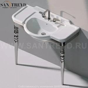 Flaminia FIDIA Металлическая консоль 105 см хромированная 3017.CHROMO