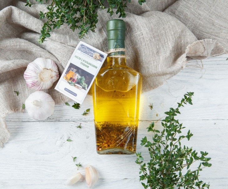 3875 Масло с итальянскими травами Вкусляндия 