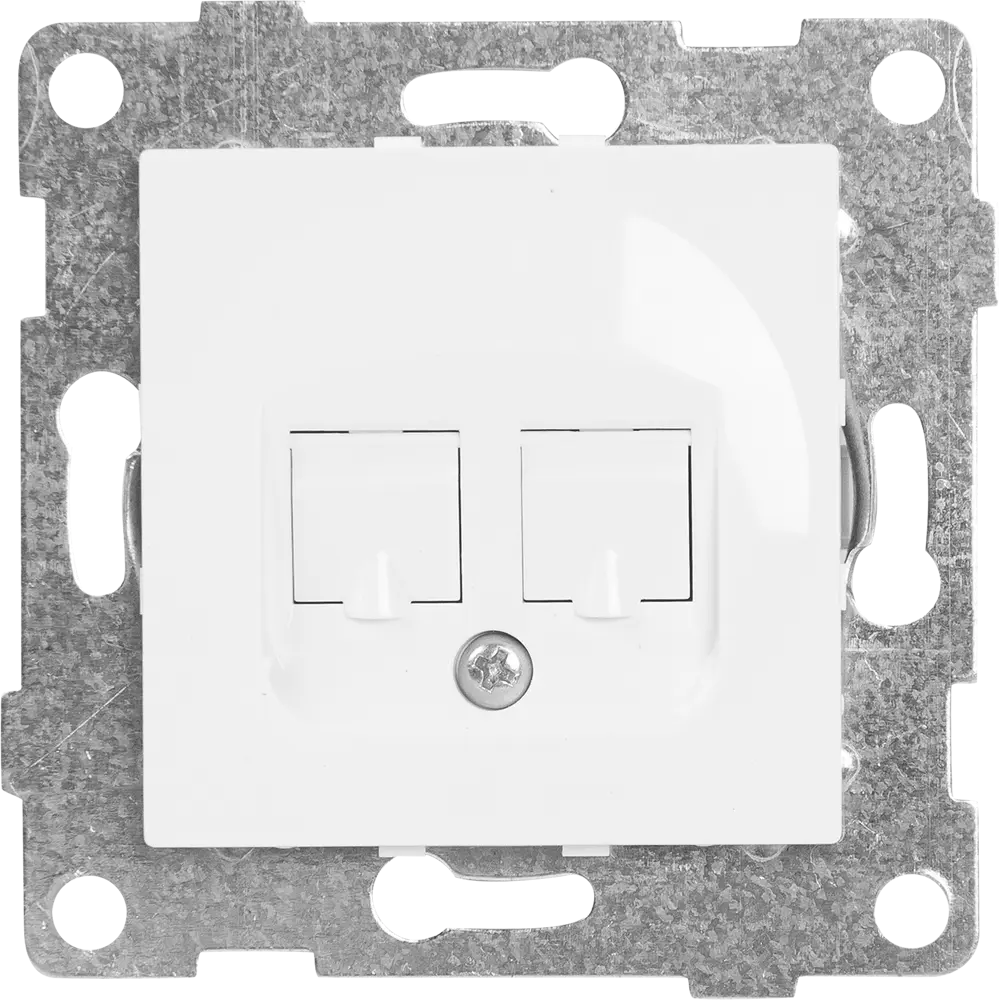 Встраиваемая розетка GUSI Electric Ugra для интернета и телефонии 83864413 STLM-0045198 - Вид №1