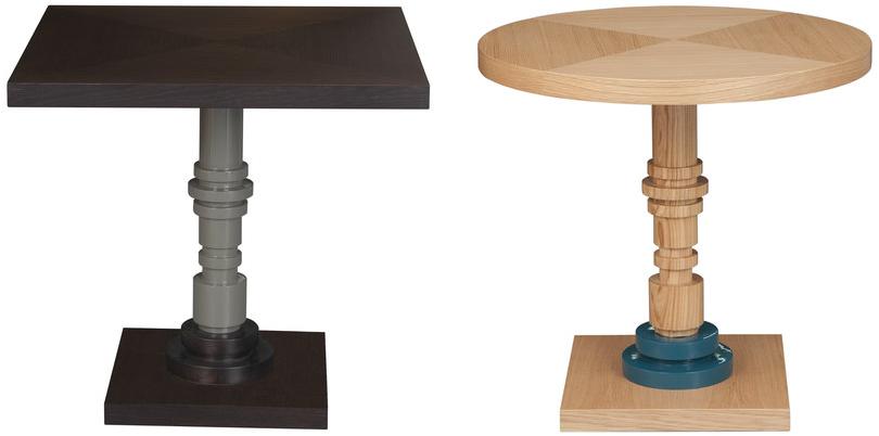 Hamilton Conte Paris Квадратный журнальный столик из дуба Tula sun-id-1404214 - Вид №1