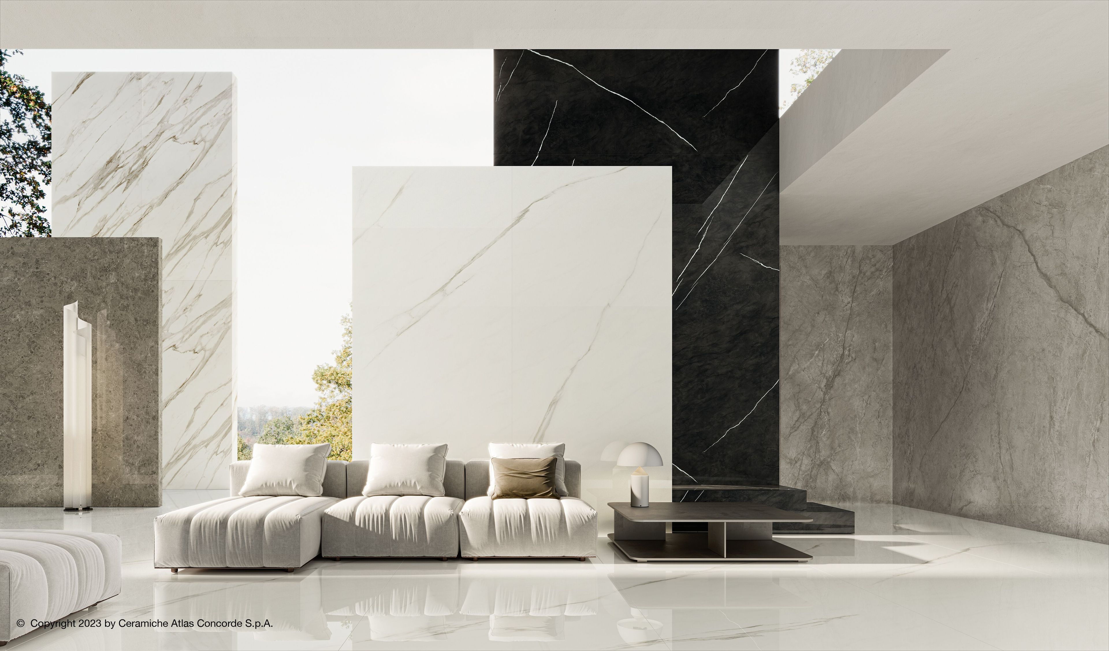 Пол / керамогранит с мраморным эффектом Atlas Concorde Marvel чудо ARCH-00010333 - Вид №43