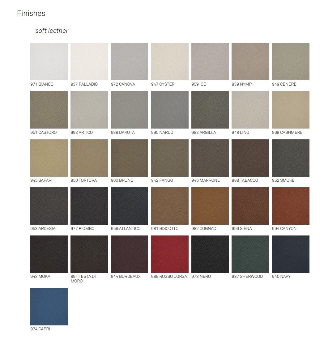 Высокий кожаный стул со спинкой Cattelan italia Isabel ARCH-00132897 - Вид №3