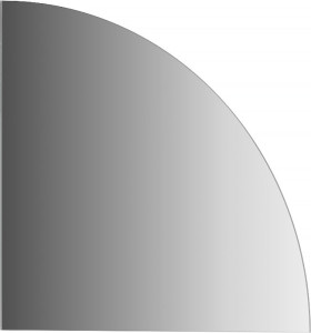 BY 1417 Зеркальная плитка со шлифованной кромкой EVOFORM Reflective