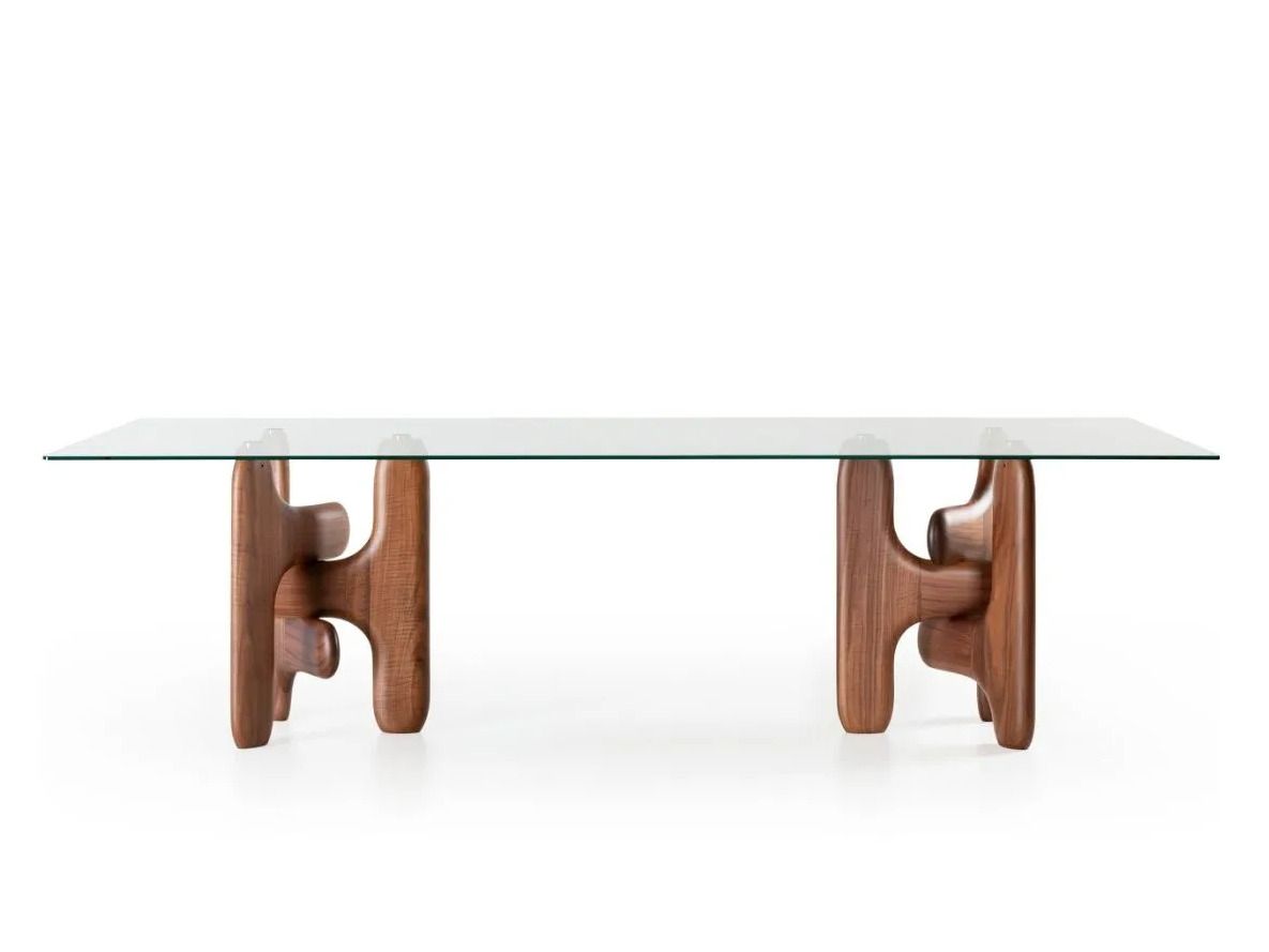 Прямоугольный стол с твердой деревянной основой Pacini & Cappellini Clifford ARCH-00051564