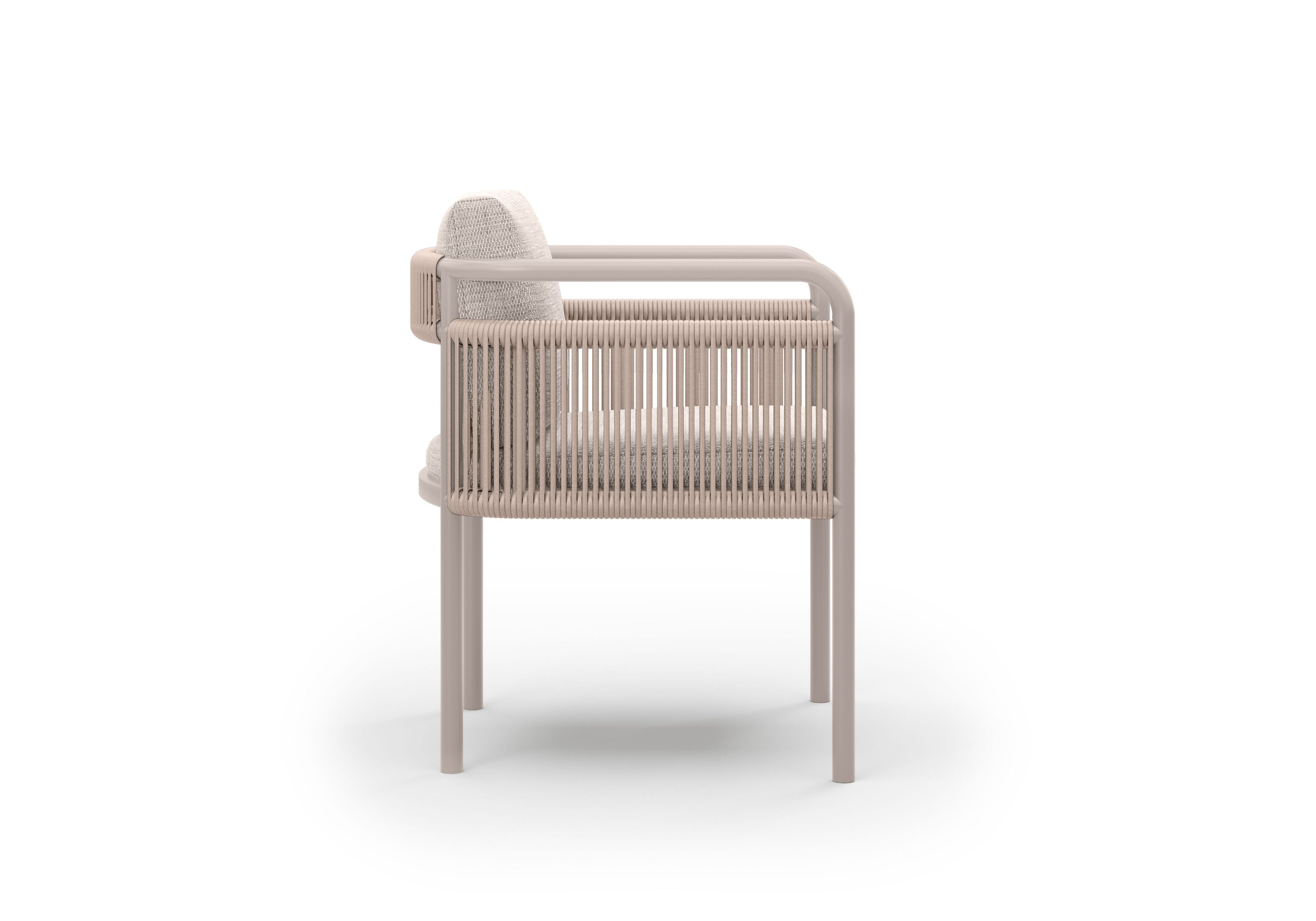 Тканевый садовый стул с подлокотниками SNOC ссылка ARCH-00045731 - Вид №10