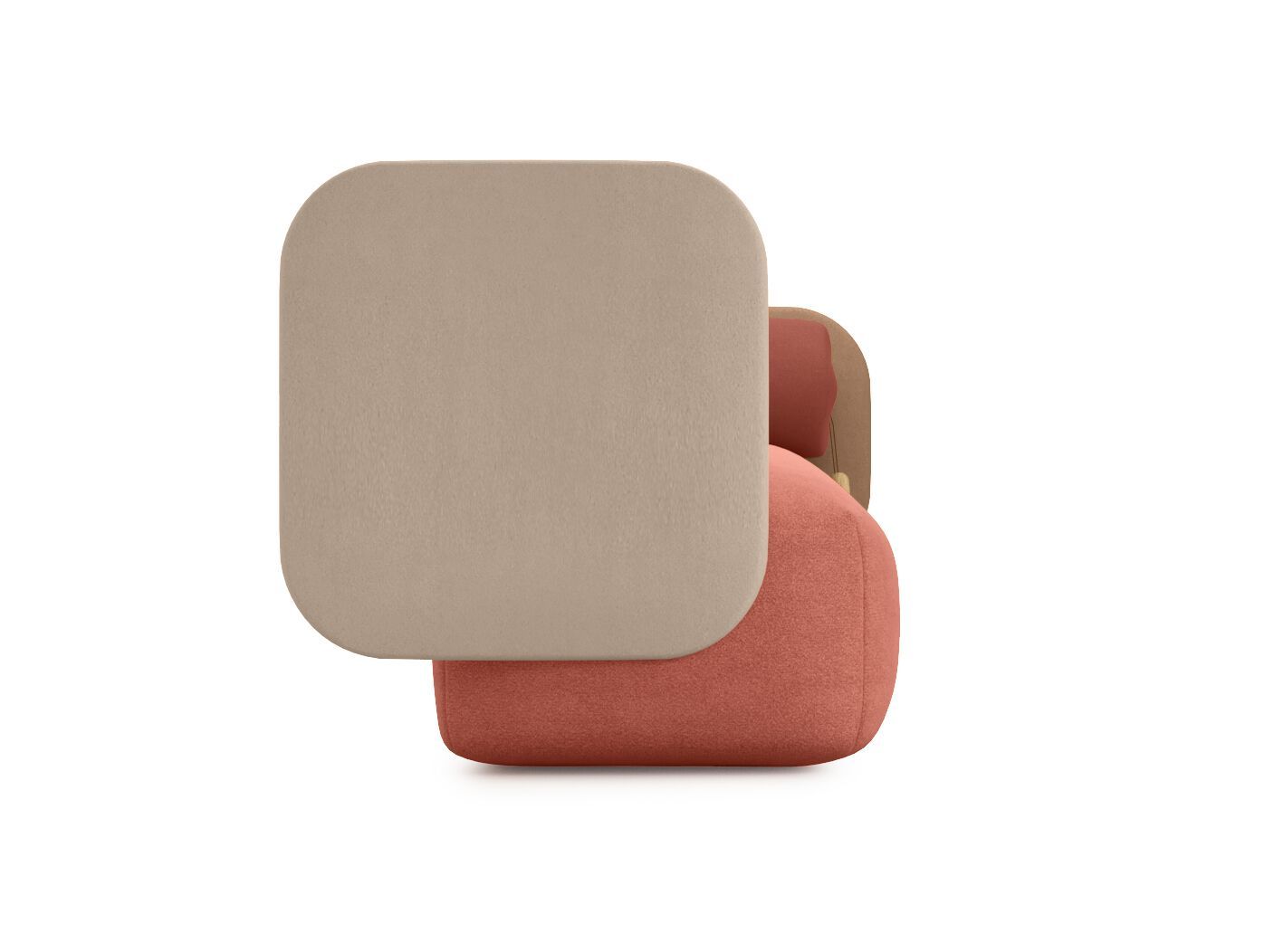 Ткань диван HANNABI SCULPTURE NO.01 ARCH-00028253 - Вид №1