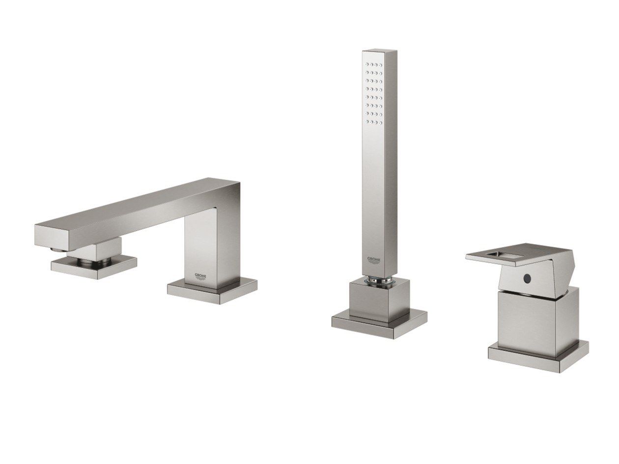 Набор для ванны с 4 отверстиями и ручным душем Grohe Eurocube ARCH-00114357 - Вид №6