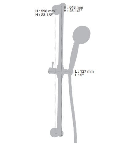 Термостатический набор для душа с душем BARIL PRO-3001-72 ARCH-00026728 - Вид №4