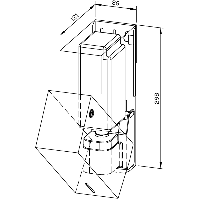 728306 Сенсор - дозатор жидкого мыла WP102e WAGNER_EWAR A-LINE Wagner Ewar  - Вид №1