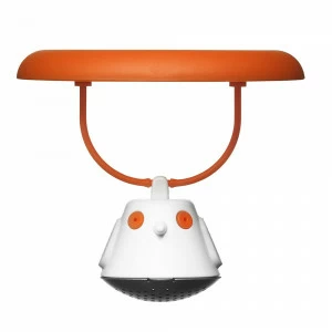 Ситечко для заваривания чая с крышкой birdie swing оранжевое QDO ДИЗАЙНЕРСКИЕ 00-3863401 Оранжевый