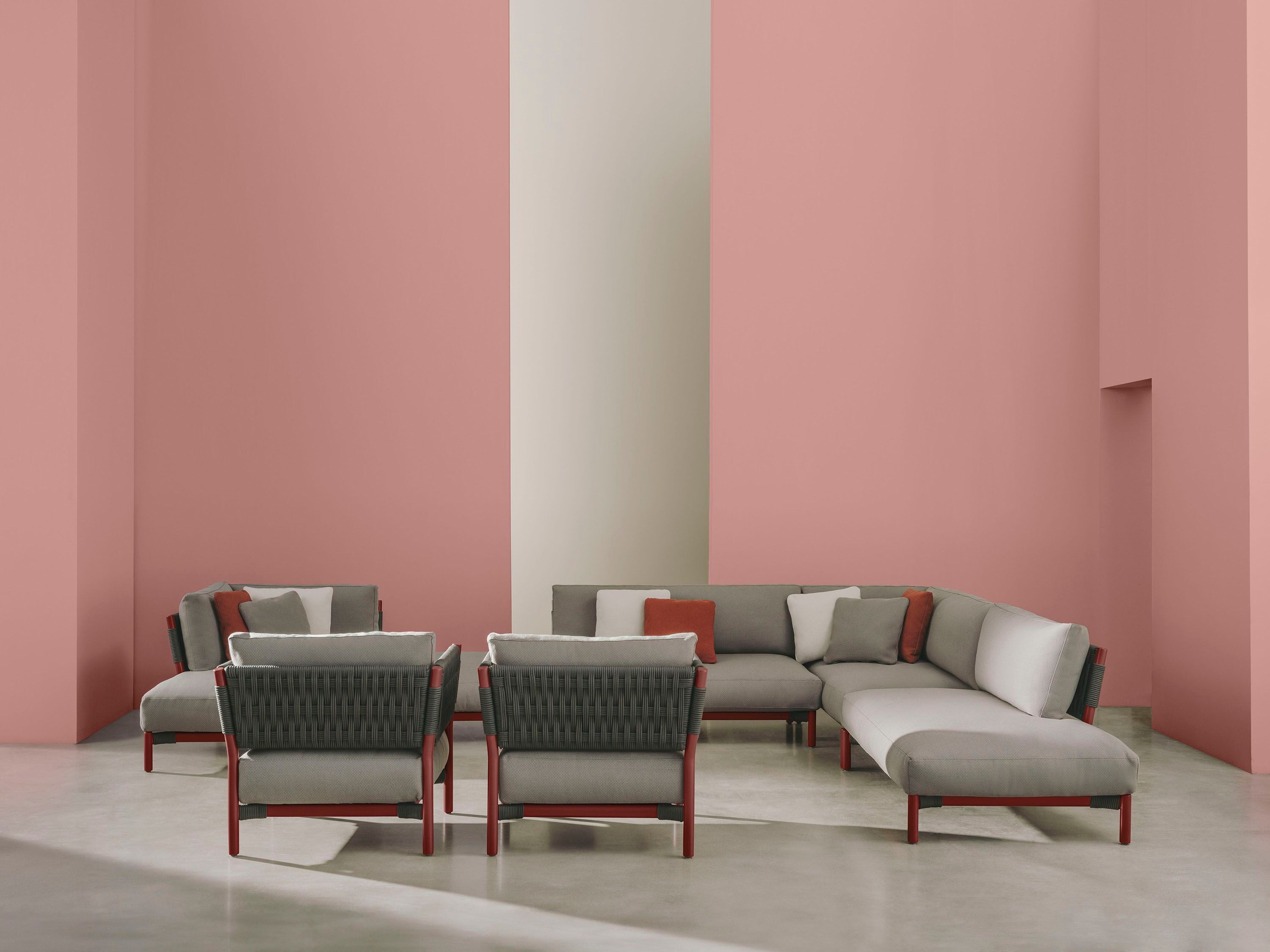 2-местный тканевый садовый диван Andreu World Brezal ARCH-00074817 - Вид №2