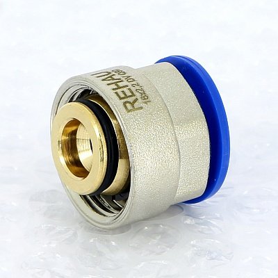REHAU Евроконус для трубы RAUTITAN flex/pink 16х2.2 ЕК3/4 266352 - Вид №1
