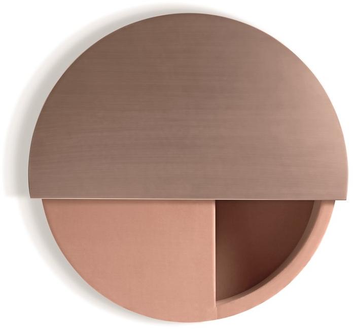 Arte Brotto Круглый пуф-контейнер из ткани Leonardo S98 - Вид №2