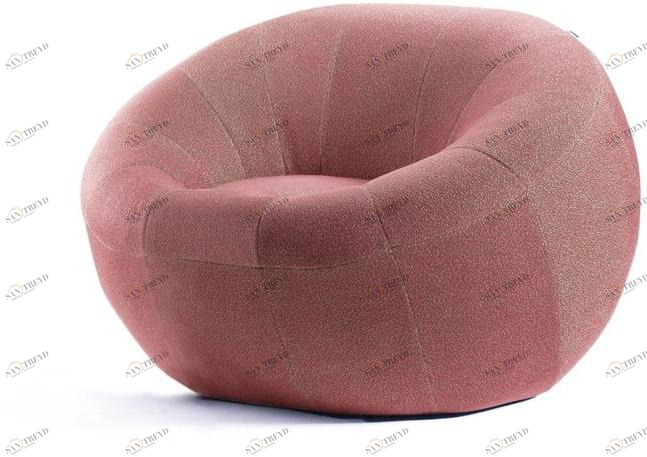 Deadgood Кресло с обивкой из ткани с подлокотниками Capsule C1