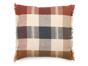 Квадратная льняная подушка