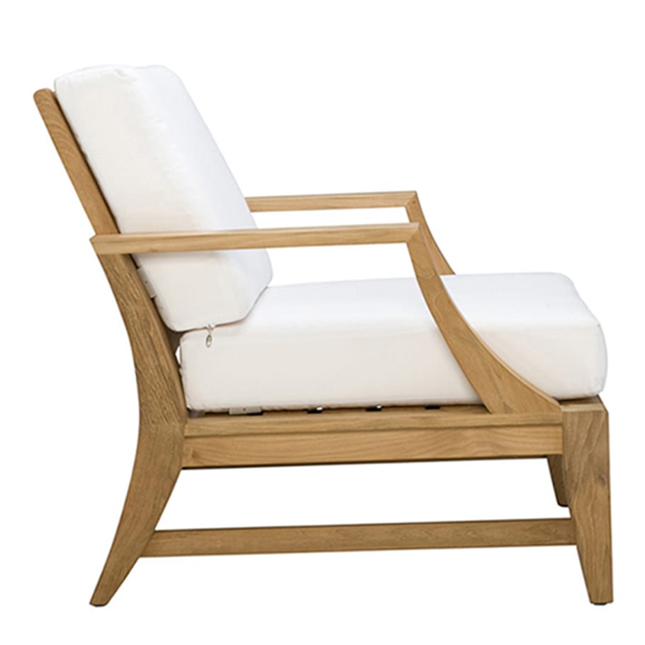 Кресло из тикового дерева с подлокотниками JANUS et Cie Relais ARCH-00040416 - Вид №9