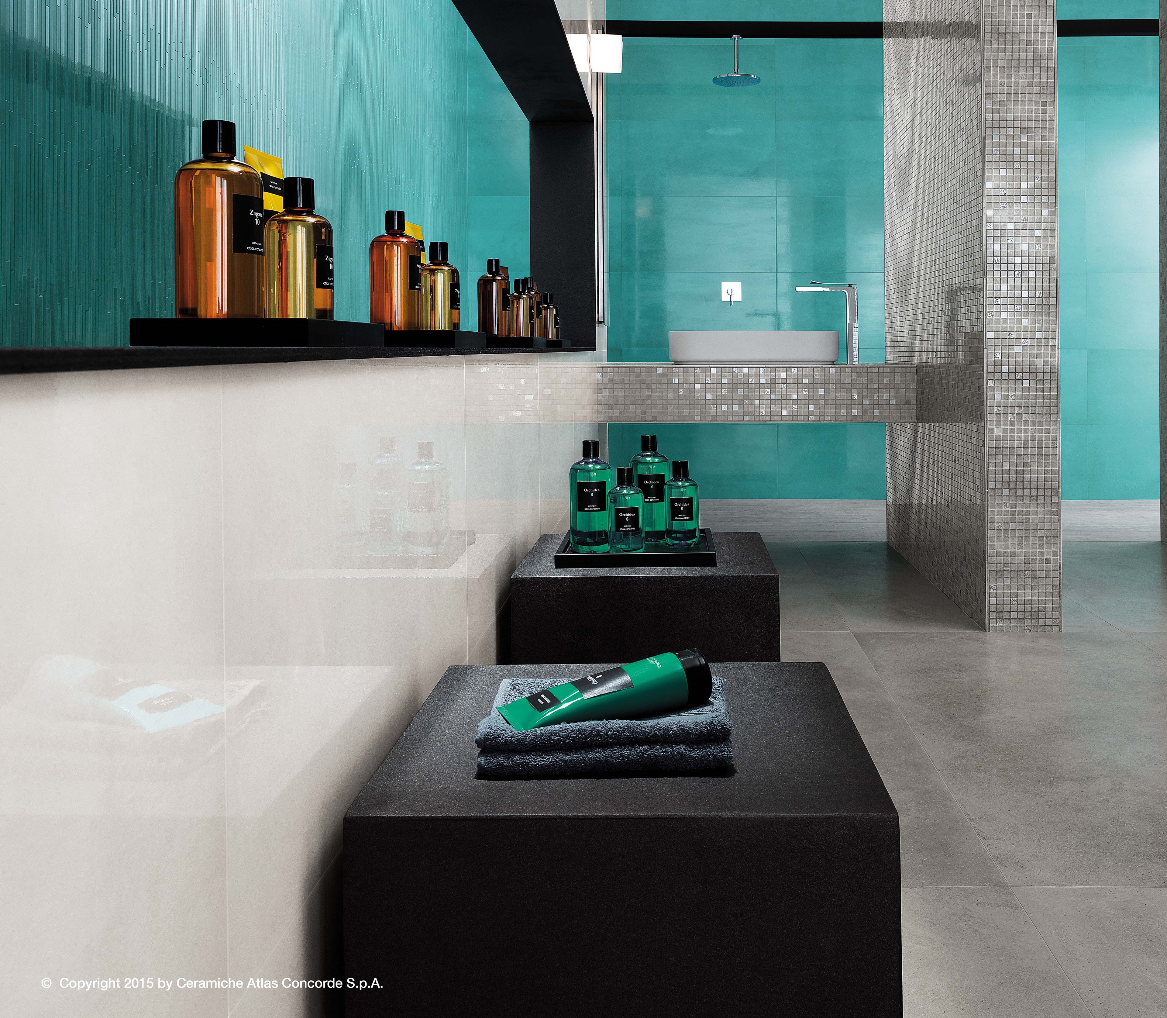 Белое керамическое покрытие с эффектом смолы Atlas Concorde Dwell ARCH-00130177 - Вид №4