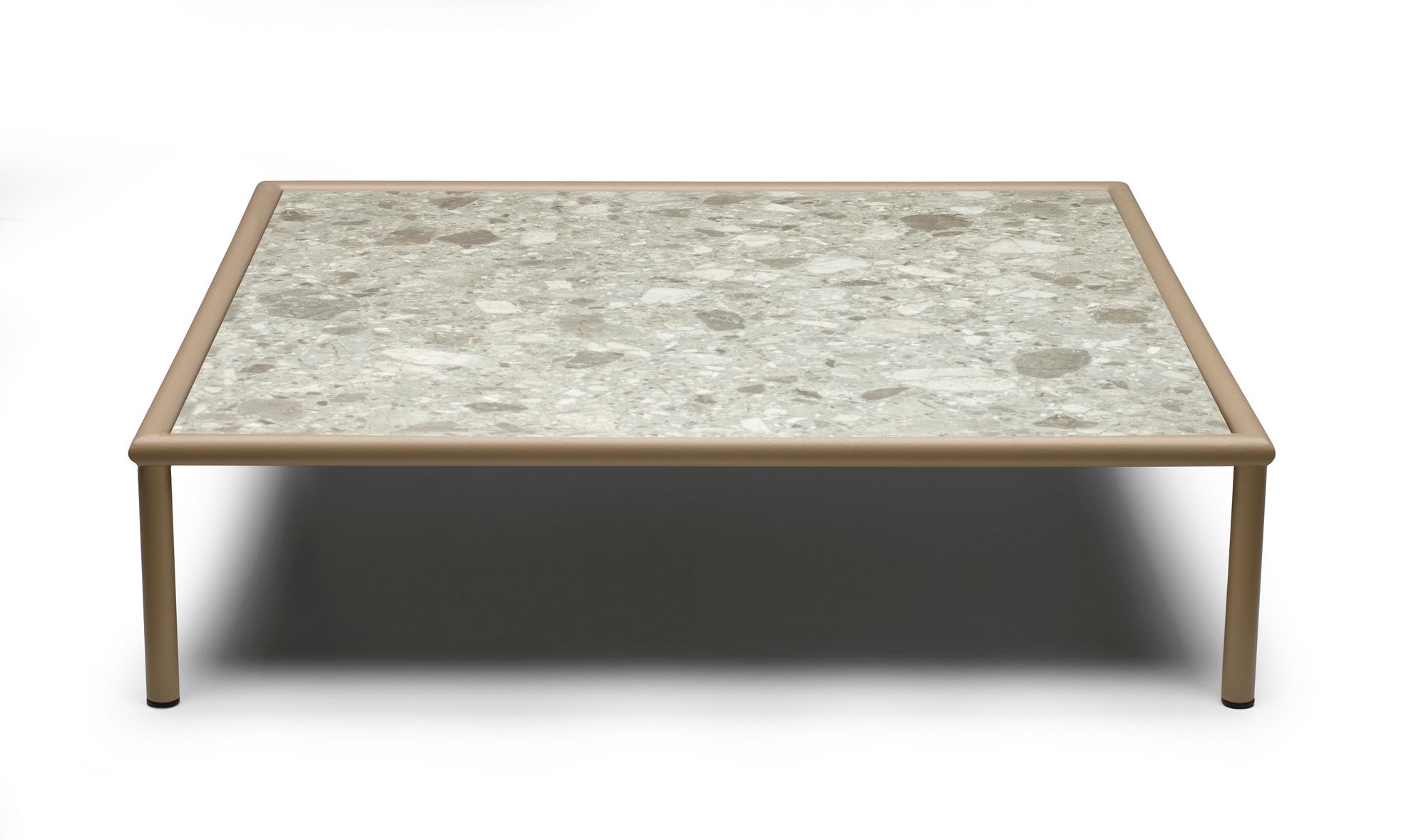 Окрашенный стальной садовый стол и столешница HPL S-CAB лоскут ARCH-00102797 - Вид №1