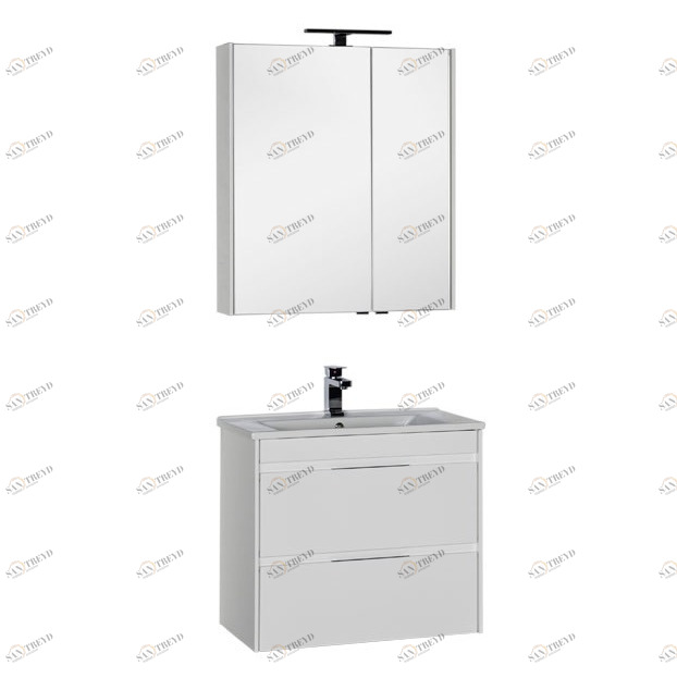 Комплект мебели Aquanet Тулон 75 белый 00183626