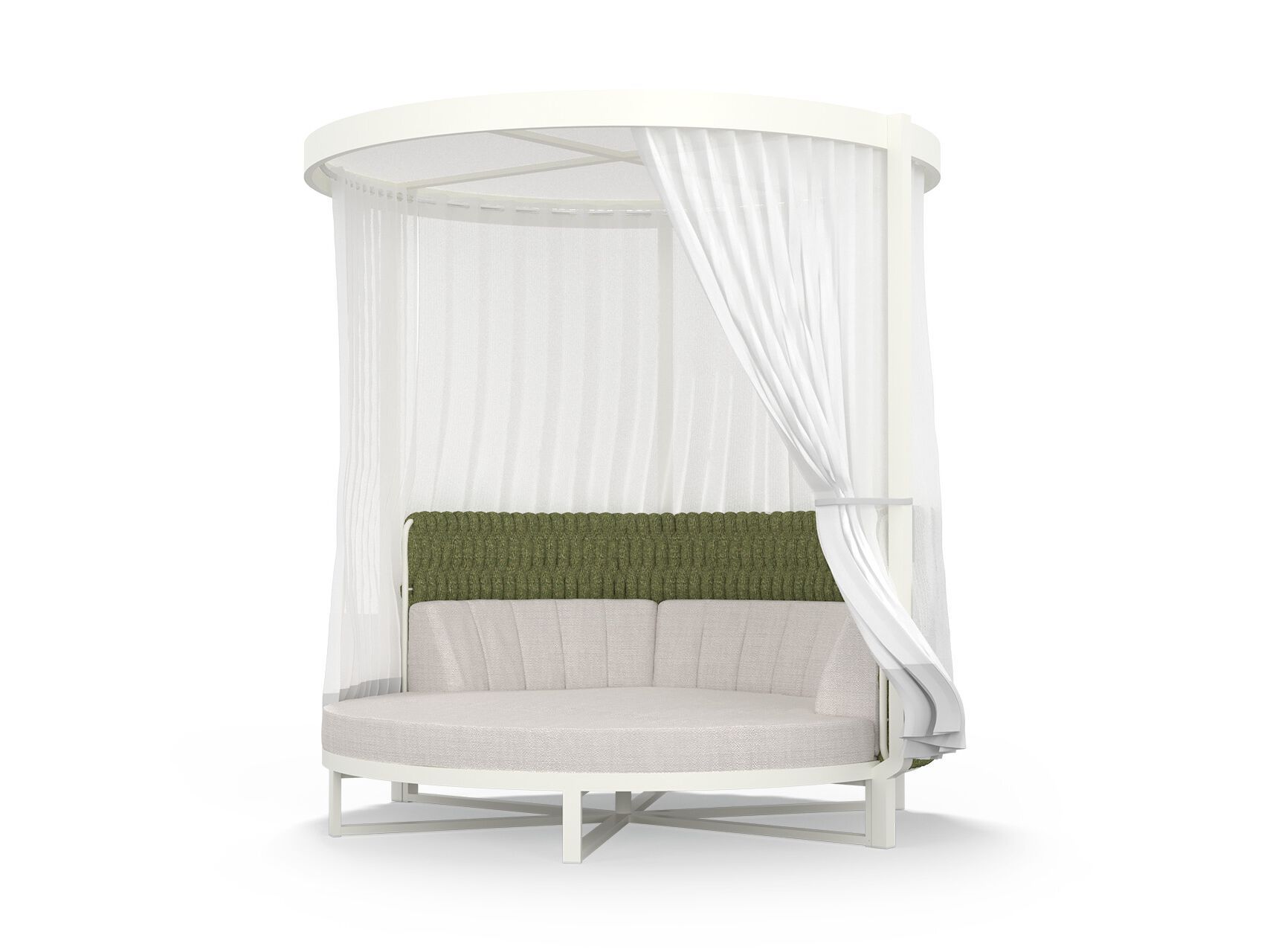 Круглая Садовая кровать из ткани с балдахином MAMAGREEN Munia ARCH-00135222 - Вид №6