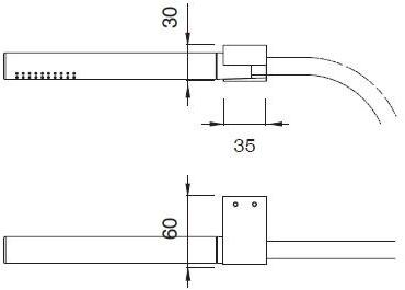 Подставка для ручного душа Free ideas Fre116 Santreyd - Вид №2