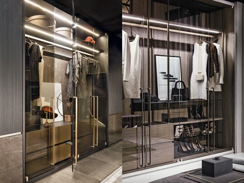 Shake Модульный шкаф из дерева и стекла sun-id-1432630 - Вид №9