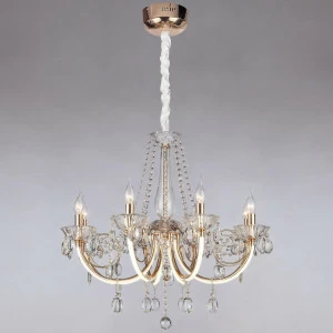 Подвесная люстра Bogates Freedom 412/8 Strotskis BOGATES ДИЗАЙНЕРСКИЕ, FREEDOM 186802 Золотой