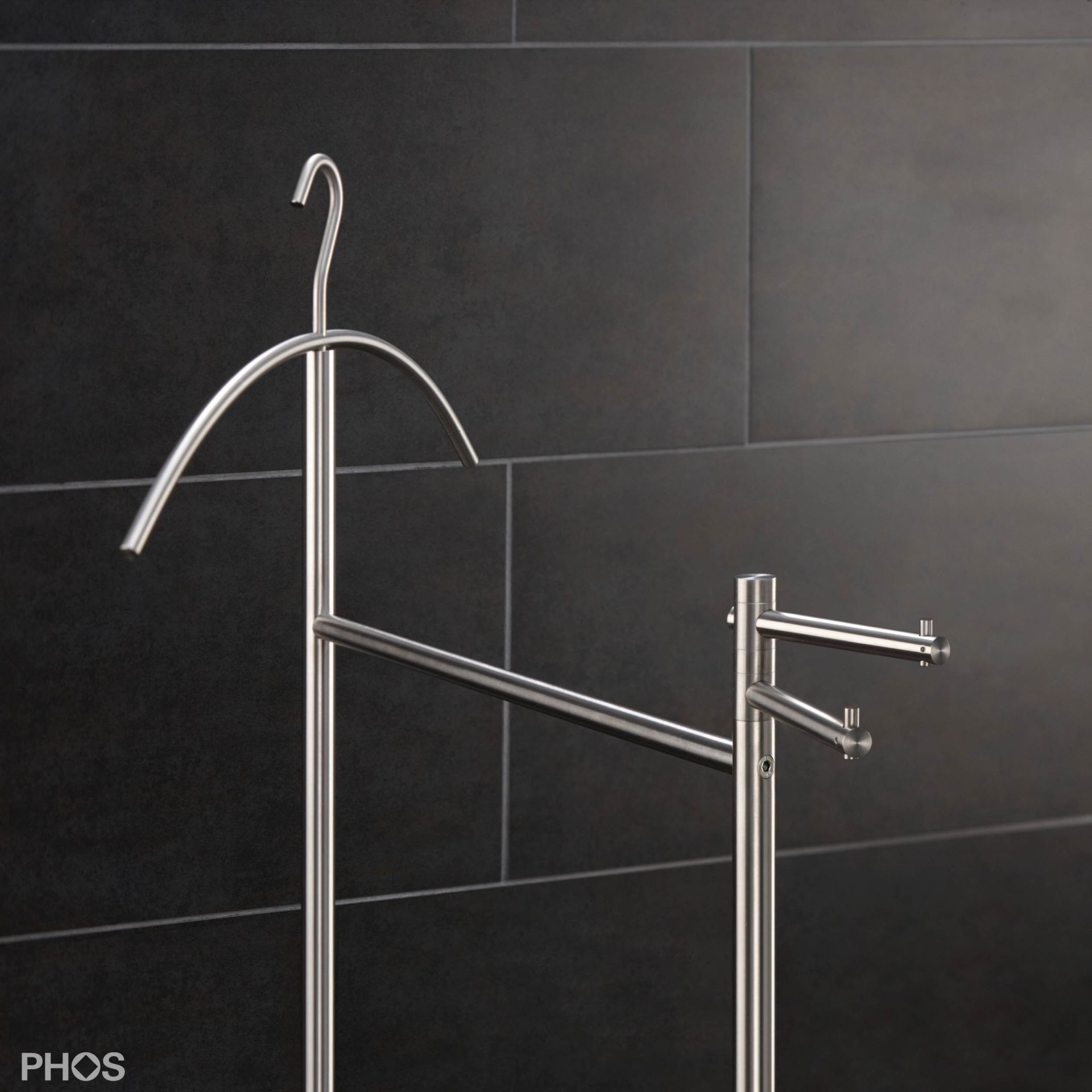 GSD-BPW Стойка Valet с овальной опорной плитой. цвет нижней пластины: белый PHOS  - Вид №2